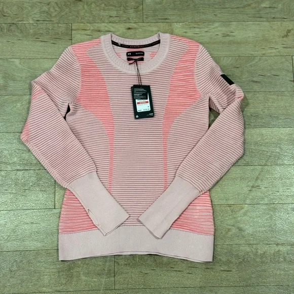 New Under Armour UA IntelliKnit Phantom 2.0 Crew Shirt 1354394 Women’s XS - Picture 1 of 6